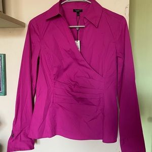 NWT Talbot’s Purple/Pink Long Sleeve Top